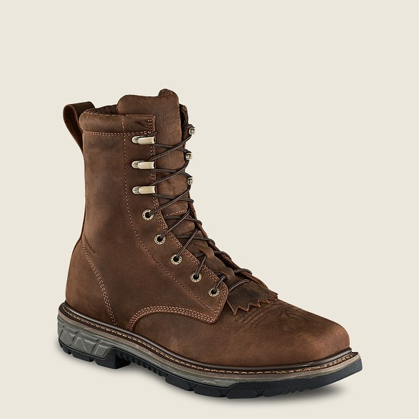 Red Wing Safety Bot Erkek - Rio Flex - 8-Inch Waterproof Toe - Kahverengi - 09PERHBIK